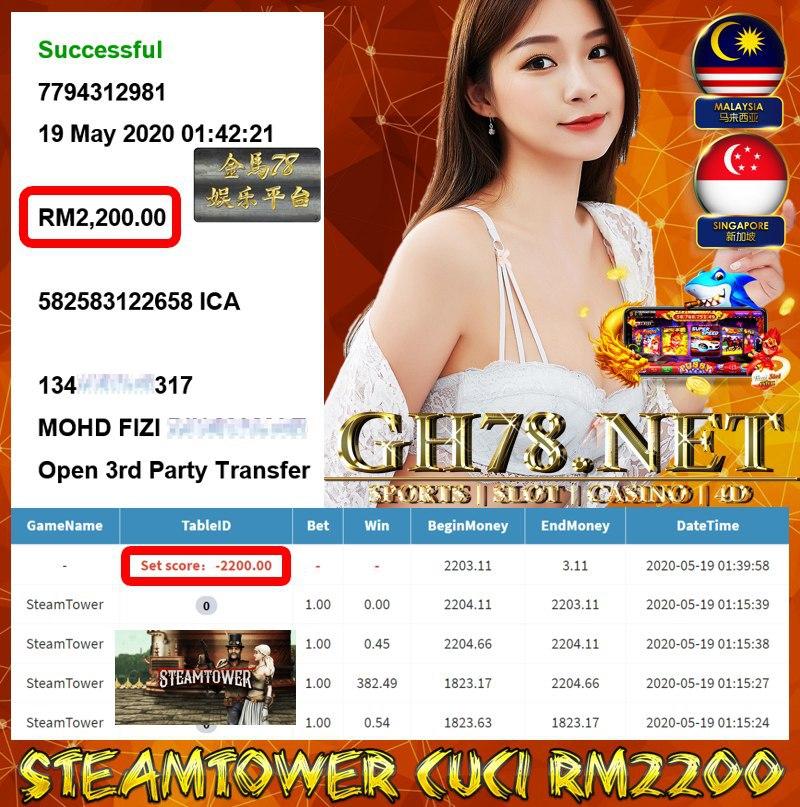 MEMBER MAIN STEAMTOWER CUCI RM2200 !!!