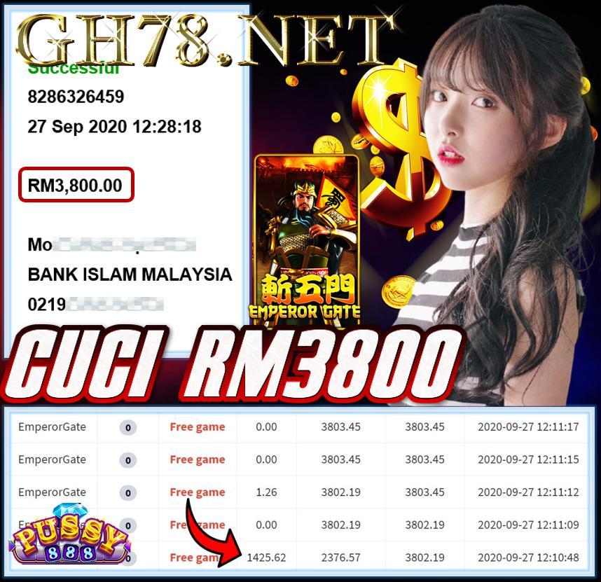 MEMBER MAIN PUSSY888 CUCI RM3800