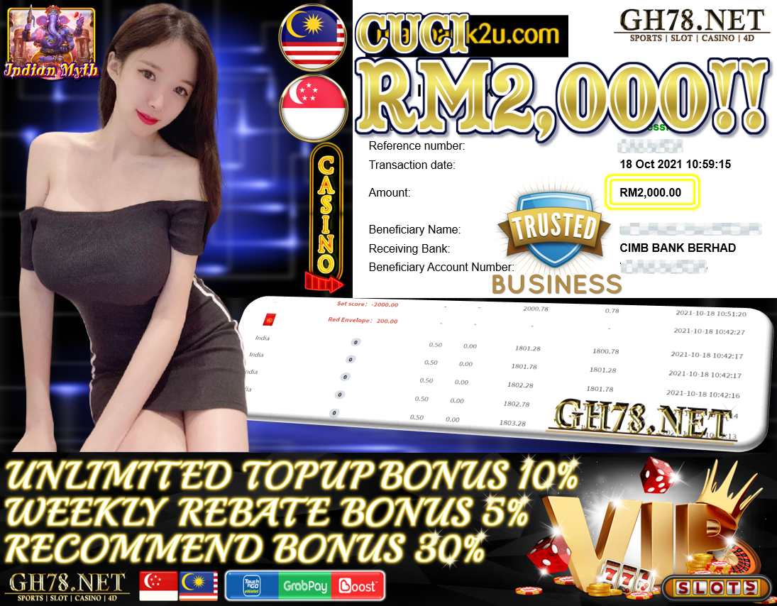 MEMBER MAIN PUSSY888 CUCI RM2,000 !!